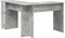 vidaXL - Hoekbureau - met - Opbergruimte - Betonnen - Grijs - 140x113,5x75cm