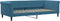 vidaXL - Slaapbank - 90x200 - cm - fluweel - blauw