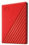 WD My Passport - Externe HDD - 4TB - Rood (2024)