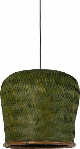 Light & Living Hanglamp Patuk - Groen - Ø50cm - Bohemian - Hanglampen Eetkamer, Slaapkamer, Woonkamer