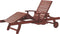 TOSCANA - Strandstoel - Donkerrood - Acaciahout
