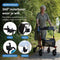 Safe Age® - Universele Bekerhouder & Telefoonhouder - 2-in-1 design - Zwart