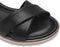 Tamaris Essentials - Dames Sandalen - Sleehak 4,5 cm - BLACK