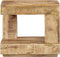 vidaXL - Salontafel - 45x45x40 - cm - massief - mangohout