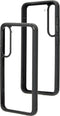 Mobiparts Rugged Clear Case Samsung Galaxy S23 - Shockproof TPU - Kristalhelder Achterkant - Zwart (2023)