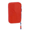 Dubbele etui Atlético Madrid Rood Marineblauw (28 Onderdelen)