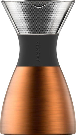 Asobu Pourover Koffiemaker - 1 Ltr - Dubbelwandig - Koper
