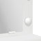 vidaXL - Witte - Make-uptafel - met - LED-verlichting, - 50x41x135 - cm