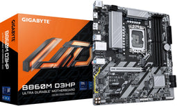 Gigabyte B860M D3HP - Micro-ATX Moederbord - Intel B860 chipset DDR5 ondersteuning - 1Gbps Ethernet