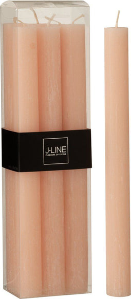 J-Line tafelkaars - perzik - 9U - doos van 6