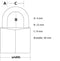 MasterLock 120EURD - Hangsloten - 20mm massief koper - set van 2