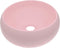 vidaXL - Wastafel - rond - 40x15 - cm - keramiek - matroze