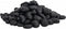 vidaXL - Kiezelstenen - gepolijst - 2-5 - cm - 10 - kg - zwart