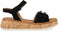 Gabor Sandalen 62.740.47 - Platte sandalen - Leer - Zwart - Maat 40