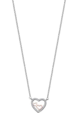 Lotus zilver - Collier - Dames - LP1856-1/1 - MOMENTS