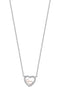 Lotus zilver - Collier - Dames - LP1856-1/1 - MOMENTS