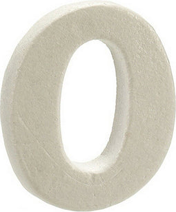 Pincello Cijfer Wit Polyestyreen 2 X 15 X 10 Cm (12 Stuks)