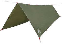 vidaXL - Kampeerluifel - waterdicht - 506x306 - cm - olijfgroen