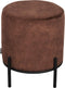 LABEL51 Troy Poef - Bruin - Velours - M