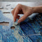 UNIDRAGON Houten Puzzel Voor Volwassenen Kunst Collectie - De Sterrennacht - 1000 stukjes - 44,4x56,1 cm