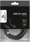 Gembird CCP-USB3-AMCM-6 - USB 3.0 Kabel - Type-A naar Type-C - Zwart
