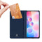 Dux Ducis - Slim bookcase hoes - Geschikt voor Xiaomi Poco F3 - Blauw