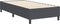 vidaXL - Boxspringbed - Donkergrijs - 80x200 - cm - Corduroystof
