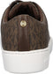 Michael Kors Keaton Lace Up - Dames Sneakers - Canvas met logoprint - Bruin (maat 36)