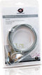 Conceptronic Notebook Security Lock - Sleutel Kensington - 1,5 m - Zilver