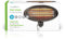 Nedis HTPA110EBK - Terrasverwarmer - 2000W 3 standen - Muurbevestiging
