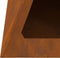 vidaXL - Vuurkorf - Piramide - 50x50x51 - cm - Weerbestendig - Staal