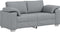vidaXL - Loveseat - Sofa - in - Lichtgrijs - - - 140 - cm - Stof