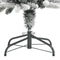 vidaXL - Kunstkerstboom - met - sneeuw - smal - 180 - cm - PVC - en - PE