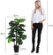 Mica Decorations Monstera Kunstplant - H130 x Ø80 cm - Set van 2