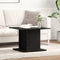 vidaXL - Salontafel - Zwarte - Eik - 55,5x55,5x40 - cm - Bewerkt - Hout