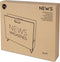 Balvi tijdschriftenhouder NEWS zwart