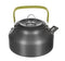 Camping pannenset - 18-delig - 30x20x19cm - zwart groen