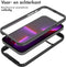 iMoshion Hoesje Geschikt voor iPhone 13 Pro Max Hoesje - iMoshion 360° Full Protective Case - Zwart / Transparant