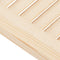 vidaXL - Draaideuren - louvredesign - 1-paar - 80x80 - cm - massief - grenenhout