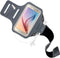 Mobiparts Comfort Fit Sport Armband - Galaxy S5/S6 - Lichtgewicht ademend materiaal - Zwart