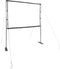 vidaXL - Projectiescherm - met - statieven - 100 - inch - 4:3