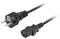 Lanberg CA-C13C-15CC-0018-BK - C13 naar C7 Kabel - 1,8 m - Zwart