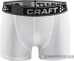 Craft Greatness Boxer 3-inch - Sportbroek - Heren - S - White/Black