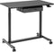 Bureau zit sta verrijdbaar - laptoptafel - in hoogte verstelbaar - 91.5 x 56 cm