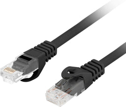 Lanberg - Cat.6 FTP Ethernet-netwerkkabel 0,25 m Zwart PCU6-10CU-0025-BK