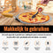 Inpro Pizzaschep RVS - Rond - Houten handvat - 30 cm diameter - Vaatwasbestendig