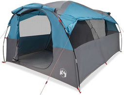 vidaXL - Tunneltent - 6-persoons - waterdicht - blauw