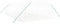vidaXL - Tuinkas - met - stalen - frame - 32 - m² - 8x4x2 - m - wit