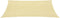 vidaXL - Zonnezeil - 160 - g/m² - 3,5x4,5 - m - HDPE - beige