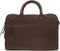 DSTRCT Wall Street - Laptoptas 17 inch - Echt nappa leer - Bruin